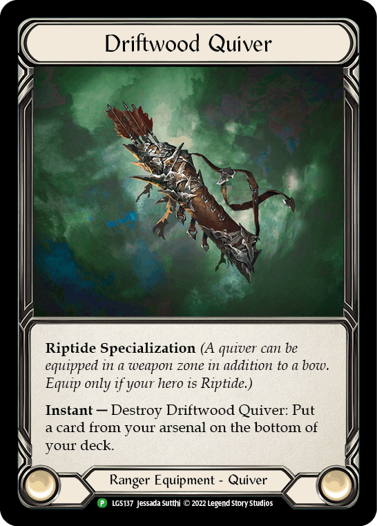 [137]【EN】【Cold Foil】Driftwood Quiver【LGS】[P][Ranger][Equipment]