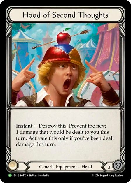 ★特価品★[320]【JP】【Rainbow Foil】再考のフード / Hood of Second Thoughts【LGS】[P]