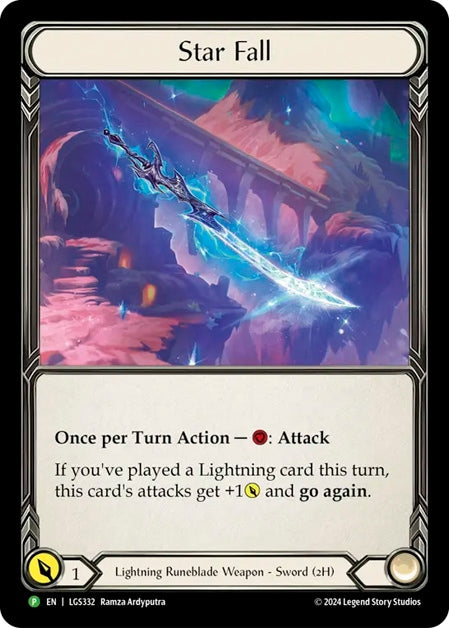 ★特価品★[332]【EN】【Rainbow Foil】Star Fall / スターフォール【LGS】[P]