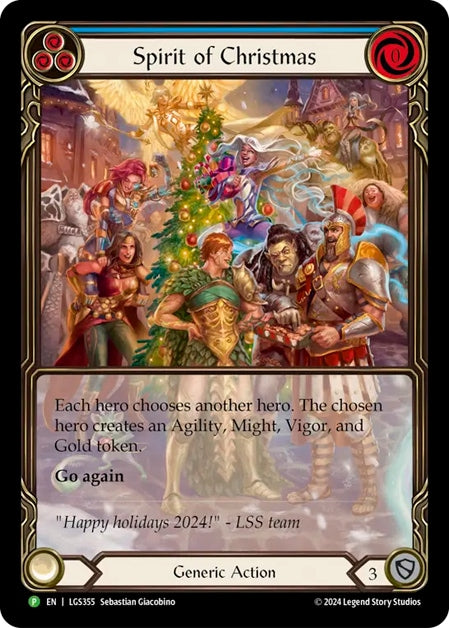 ★特価品★[355]【EN】【Cold Foil】Spirit of Christmas【LGS】[P]