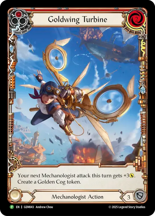 ★特価品★[043]【EN】Goldwing Turbine / タービン式黄金翼 (赤)【GEM】[P]