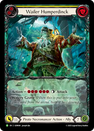 ★特価品★[048]【EN】【Rainbow Foil】Wailer Humperdinck/ウェイラー・ハンパーディンク (黄)【GEM】[P]