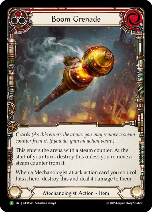 ★特価品★[040]【EN】【Cold Foil】Boom Grenade【GEM】[P]