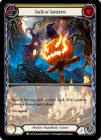★特価品★[177]【EN】jack-o'-lantern[黄]【LGS】[P][Shadow Runeblade]