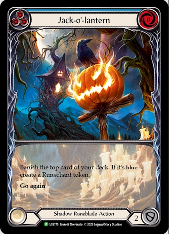 [178]【EN】jack-o'-lantern[青]【LGS】[P][Shadow Runeblade]