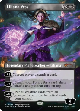 [003]【EN】■ボーダーレス■リリアナ・ヴェス/Liliana Vess【PRM】[P][黒]