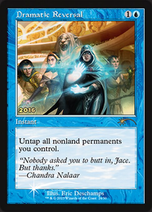 [024]【EN】【FOIL】劇的な逆転【PROMO】[-][青]【MTG-PROMO】