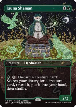 [041]【EN】獣相のシャーマン/Fauna Shaman【SLP】[P][緑]