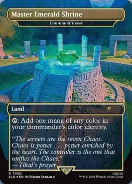 [7030]【EN】【FOIL】統率の塔/Command Tower【SLD】[P][土地]