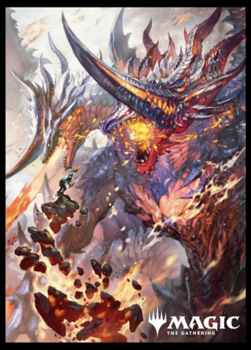 MTG『ファウンデーションズ』≪双炎の暴君≫スリーブ