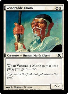 [055]【JP】ありがたい老修道士/Venerable Monk【10ED】[C][白]