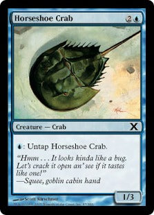 [087]【EN】カブトガニ/Horseshoe Crab【10ED】[C][青]