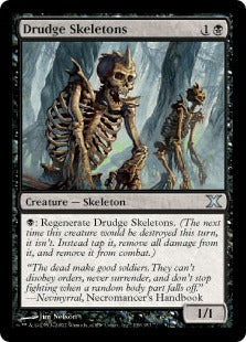 [139]【JP】蠢く骸骨/Drudge Skeletons【10ED】[U][黒]