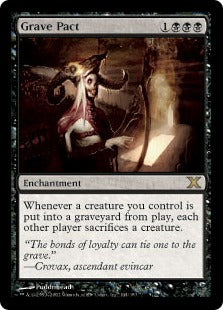 [144]【JP】【FOIL】墓穴までの契約/Grave Pact【10ED】[R][黒]