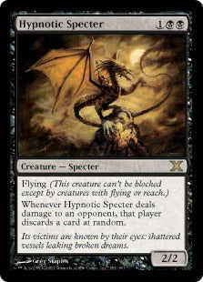 [151]【EN】惑乱の死霊/Hypnotic Specter【10ED】[R][黒]