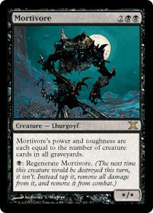 [161]【JP】【FOIL】死を食うもの/Mortivore【10ED】[R][黒]