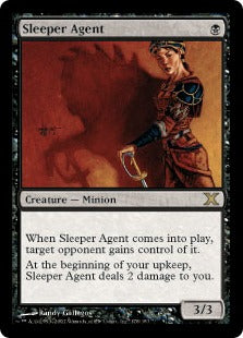 [178]【EN】【FOIL】潜伏工作員/Sleeper Agent【10ED】[R][黒]