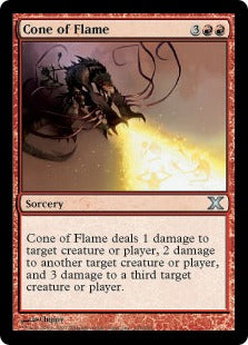 [194]【EN】【FOIL】火炎放射/Cone of Flame【10ED】[U][赤]