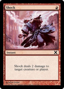 [232]【JP】【FOIL】ショック/Shock【10ED】[C][赤]