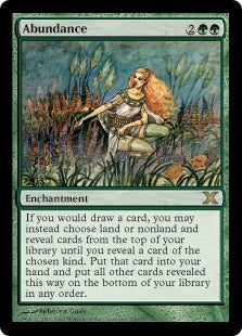[249]【EN】【FOIL】豊穣/Abundance【10ED】[R][緑]
