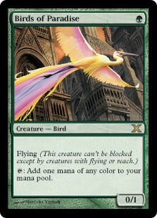 [252]【JP】極楽鳥/Birds of Paradise【10ED】[R][緑]