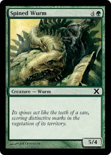 [298]【EN】【FOIL】針刺ワーム/Spined Wurm【10ED】[C][緑]