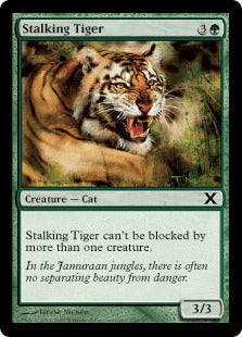 [299]【JP】【FOIL】忍び寄る虎/Stalking Tiger【10ED】[C][緑]