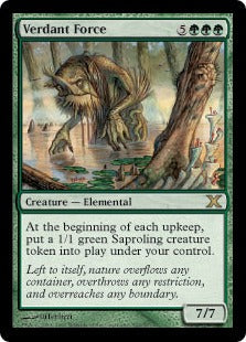 [307]【EN】【FOIL】新緑の魔力/Verdant Force【10ED】[R][緑]