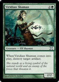 [308]【JP】【FOIL】ヴィリジアンのシャーマン/Viridian Shaman【10ED】[U][緑]