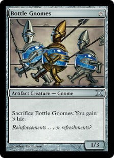 [312]【JP】【FOIL】ボトルのノーム/Bottle Gnomes【10ED】[U][茶]