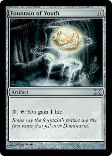 [323]【JP】【FOIL】若返りの泉/Fountain of Youth【10ED】[U][茶]