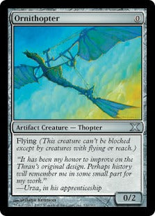 [335]【JP】【FOIL】羽ばたき飛行機械/Ornithopter【10ED】[U][茶]