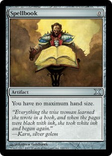 [342]【EN】【FOIL】呪文書/Spellbook【10ED】[U][茶]