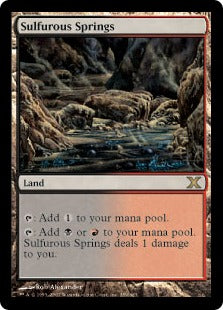 [359]【EN】【FOIL】硫黄泉/Sulfurous Springs【10ED】[R][土地]