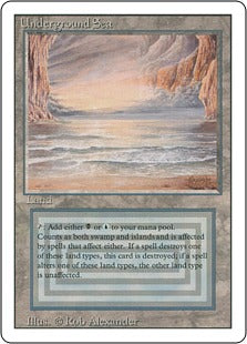 [290]【EN】Underground Sea【3ED】[R][土地] [EX+][290005]