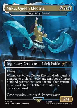 [1601]【EN】【FOIL】■ボーダーレス■永遠王、ブレイゴ/Brago, King Eternal【SLD】[P][多色]