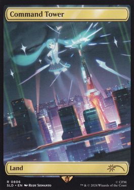 [806]【EN】■ボーダーレス■統率の塔/Command Tower【SLD】[P][土地]