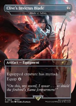 [1864]【EN】【FOIL】■ボーダーレス■我々の刃/Blade of Selves【SLD】[P][茶]