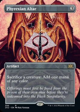 [396]【EN】■ボーダーレス■ファイレクシアの供犠台/Phyrexian Altar【2X2】[R][茶]