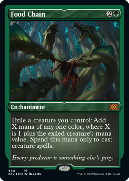 [460]【EN】【エッチングFOIL】食物連鎖/Food Chain【2X2】[M][緑]