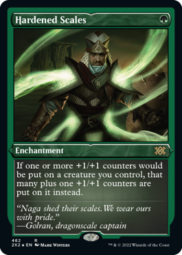 [462]【EN】【エッチングFOIL】硬化した鱗/Hardened Scales【2X2】[R][緑]