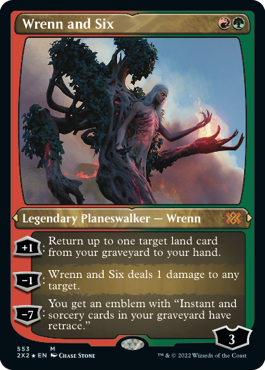 [553]【EN】【エッチングFOIL】レンと六番/Wrenn and Six【2X2】[M][多色]