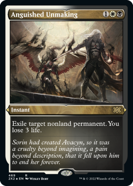 [469]【EN】【エッチングFOIL】苦渋の破棄/Anguished Unmaking【2X2】[R][多色]