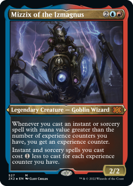 [527]【EN】【エッチングFOIL】イズマグナスのミジックス/Mizzix of the Izmagnus【2X2】[M][多色]