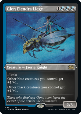 [499]【EN】【エッチングFOIL】エレンドラ谷のしもべ/Glen Elendra Liege【2X2】[R][多色]