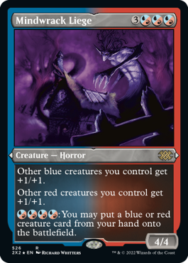 [526]【EN】【エッチングFOIL】精神壊しのしもべ/Mindwrack Liege【2X2】[R][多色]
