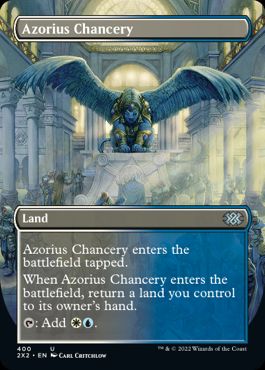 [400]【EN】【FOIL】■ボーダーレス■アゾリウスの大法官庁/Azorius Chancery【2X2】[U][土地]