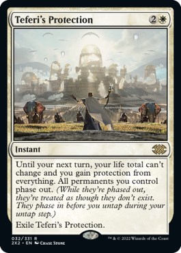 [032]【EN】テフェリーの防御/Teferi's Protection【2X2】[R][白]
