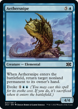 [037]【EN】霊気撃ち/Aethersnipe【2X2】[C][青]