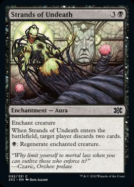 [092]【EN】不死の断片/Strands of Undeath【2X2】[C][黒]